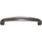 Jeffrey Alexander 128 mm Center-to-Center Brushed Black Nickel Rope Rhodes Cabinet Pull Z261-128BNB - alternate 6